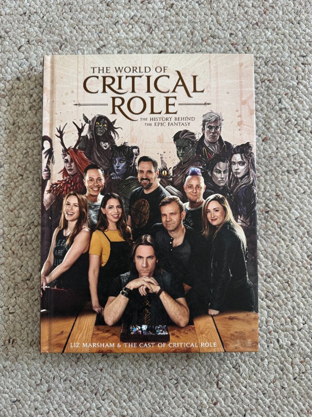 The World of Critical Role Hardback Coffee Table Book